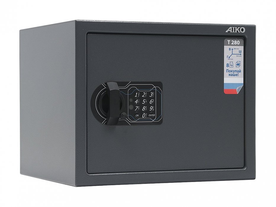 Офисный сейф AIKO Т 280 EL