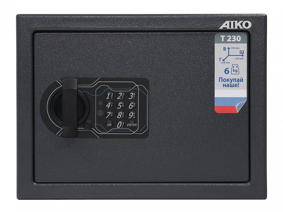 Сейф для офиса AIKO Т 230 EL - вид 3